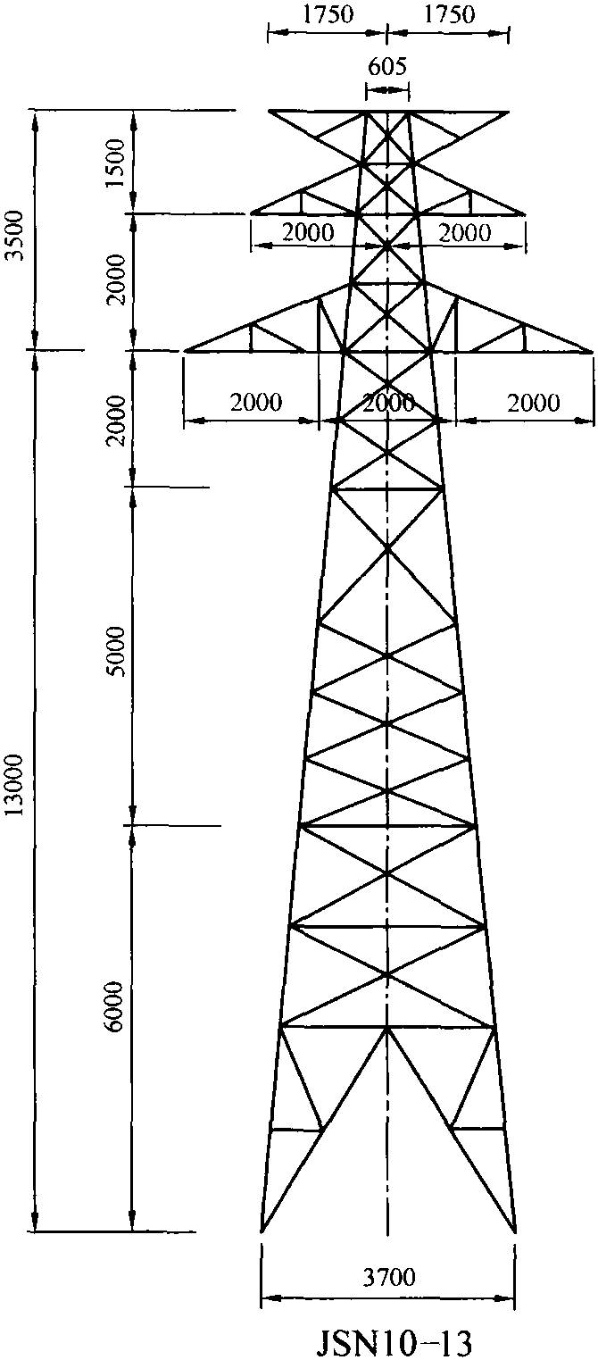 14-64 10kV JSN10轉(zhuǎn)角塔